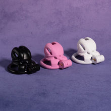 Load image into Gallery viewer, 3D Mini Viper Chastity Cage With 4 Rings 8
