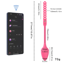 Load image into Gallery viewer, Silicone Chastity Cage with App Remote Control Anal Plug size for plug
