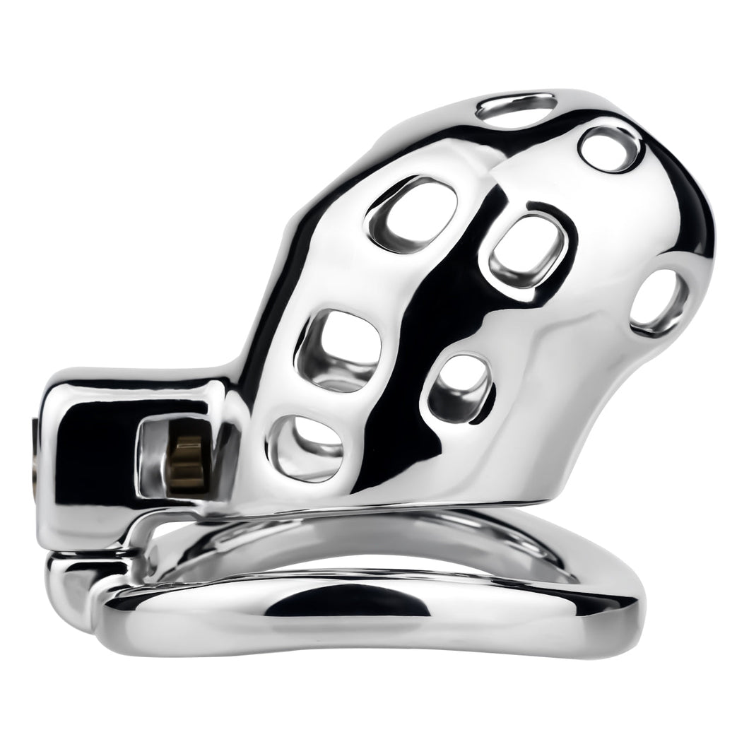 Breathable Steel Chastity Cage