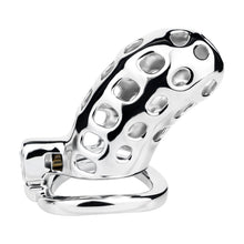 Load image into Gallery viewer, Breathable Steel Chastity Cage
