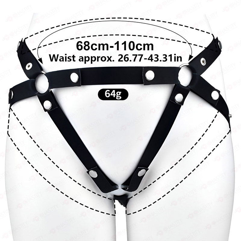 Elastic Chastity Waist Strap