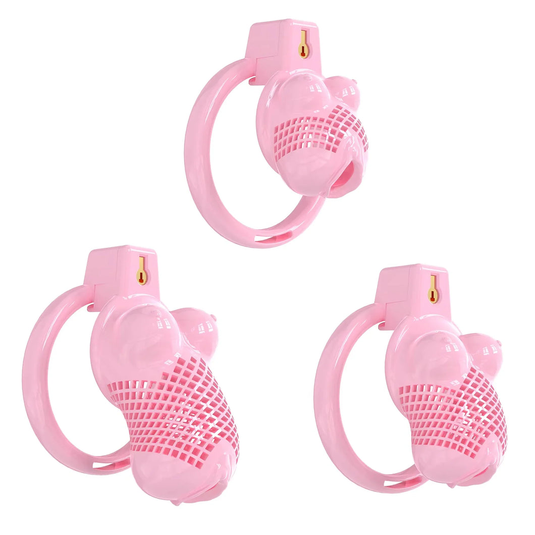 BIG BOOBS Male Chastity Cage