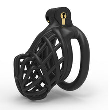Load image into Gallery viewer, Sissy Male Chastity Cage -black round
