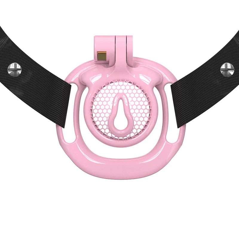 Sissy BDSM With Wearable Chastity Cage