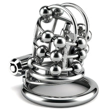 Load image into Gallery viewer, Stainless Steel Bead PA Chastity Cage 1
