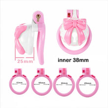 Load image into Gallery viewer, Bell-Bow ABS Chastity Cage
