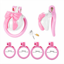 Load image into Gallery viewer, Bell-Bow ABS Chastity Cage
