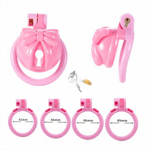 Load image into Gallery viewer, Bell-Bow ABS Chastity Cage
