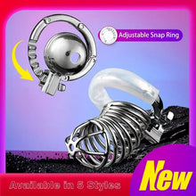 Load image into Gallery viewer, Adjustable Steel Chastity Lock
