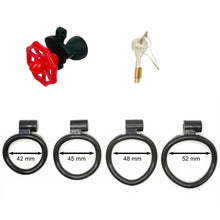 Afbeelding in Gallery-weergave laden, Screw-Adjustable Negative Resin Chastity Cage
