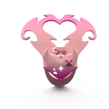 Load image into Gallery viewer, Angel's Heart Chastity Belt Adjustable - 3
