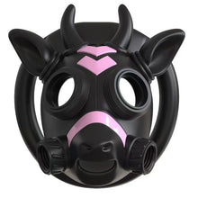 Load image into Gallery viewer, Bull Head Gas-Mask Resin Chastity Cage

