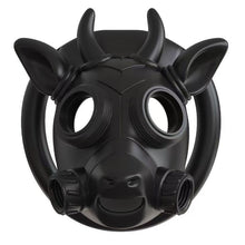 Load image into Gallery viewer, Bull Head Gas-Mask Resin Chastity Cage
