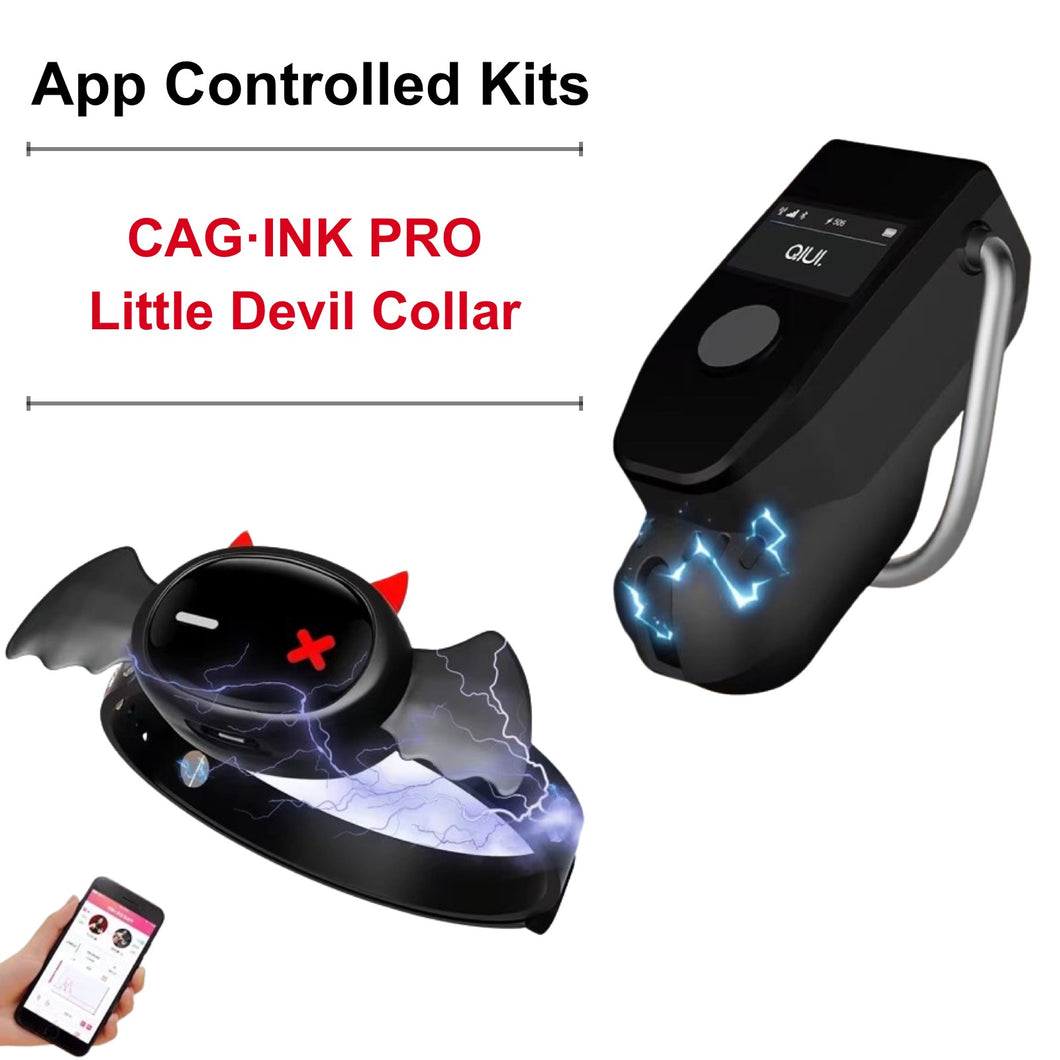 CAGINK PRO Cellmate 3 & Little Devil Collar