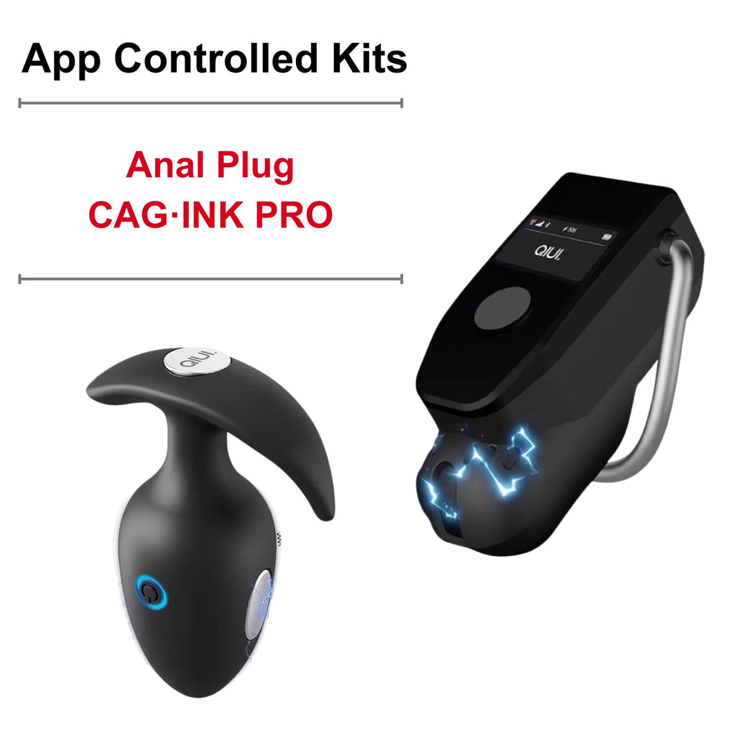 CAGINK PRO Cellmate 3 & Anal Plug CHASTITY CAGE CO CAGINK PRO Cellmate 3 & Anal Plug CHASTITY CAGE CO