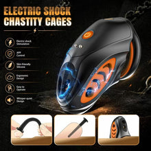 Load image into Gallery viewer, App and Remote-Controlled Silicone Electric Chastity Cage

