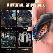 Load image into Gallery viewer, App and Remote-Controlled Silicone Electric Chastity Cage
