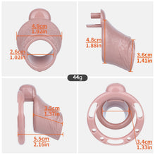 Load image into Gallery viewer, Beast Dragon Open-Tip ABS Resin Chastity Cage
