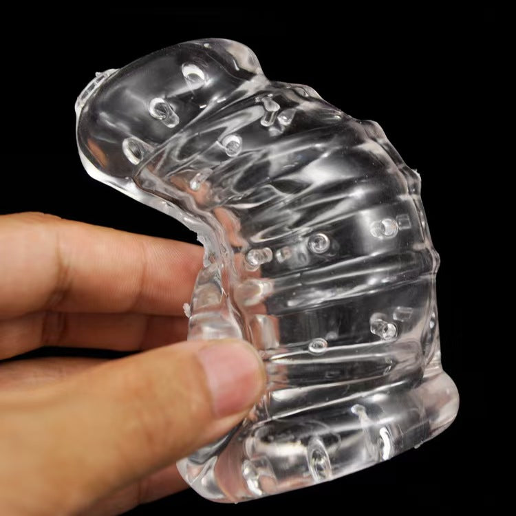 Soft Silicone Chastity Cage 3.94 inches long