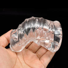 Load image into Gallery viewer, Soft Silicone Chastity Cage 3.94 inches long
