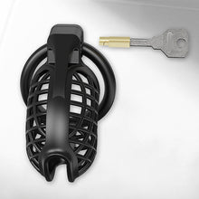 Load image into Gallery viewer, Black Mesh ABS Chastity Cage
