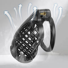 Load image into Gallery viewer, Black Mesh ABS Chastity Cage
