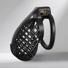 Load image into Gallery viewer, Black Mesh ABS Chastity Cage
