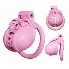 Load image into Gallery viewer, Bow Pot Lid Chastity Cage
