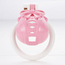 Load image into Gallery viewer, Bow Pot Lid Chastity Cage 2
