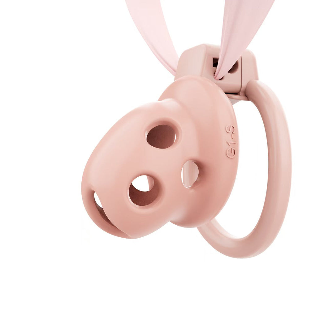 Breathable Soft Rubber Chastity Cage 2