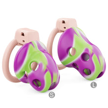 Load image into Gallery viewer, Breathable Soft Rubber Chastity Cage 16
