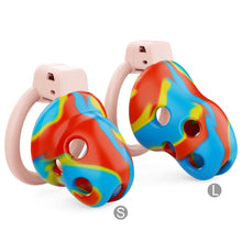 Load image into Gallery viewer, Breathable Soft Rubber Chastity Cage 14
