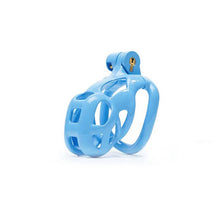 Load image into Gallery viewer, Blue Mamba Chastity Cage Kit 1.77 To 4.13 Inches Long 2026 Edition fit view
