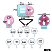 Load image into Gallery viewer, Bullet-shaped Ringless Chastity Cage - 8
