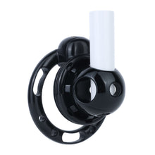 Afbeelding in Gallery-weergave laden, Black Candy Heart vibrating chastity cage with removable vibrator

