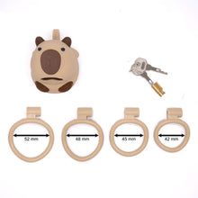 Load image into Gallery viewer, Capybara Dog Slave Chastity Cage  10
