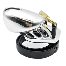 Load image into Gallery viewer, CB Plastic Restraint Silver Chastity Device
