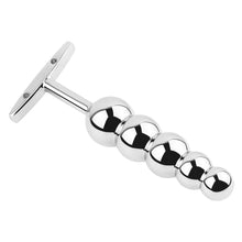 Load image into Gallery viewer, CC91 New Metal Anal Toy Stainless Steel Butt Plug Booty anal Beads Drop
