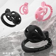 Load image into Gallery viewer, Adjustable Pink Chastity Cage
