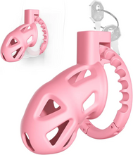 Load image into Gallery viewer, Adjustable Pink Chastity Cage
