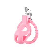 Load image into Gallery viewer, Adjustable Pink Chastity Cage
