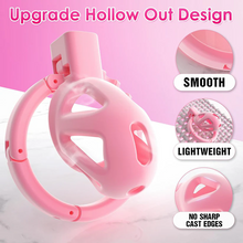 Load image into Gallery viewer, Adjustable Pink Chastity Cage
