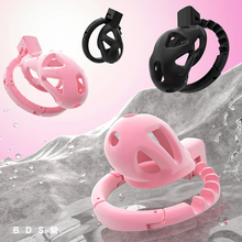 Load image into Gallery viewer, Adjustable Pink Chastity Cage
