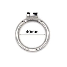 Load image into Gallery viewer, Stainless Steel Round/Arc Chastity Ring
