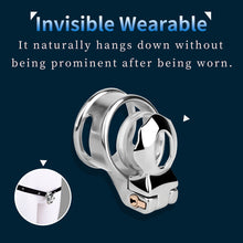 Load image into Gallery viewer, Low-Profile 304 Stainless Steel Glans Chastity Cage
