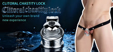 Load image into Gallery viewer, Low-Profile 304 Stainless Steel Glans Chastity Cage

