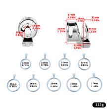 Load image into Gallery viewer, Low-Profile 304 Stainless Steel Glans Chastity Cage
