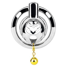 Lade das Bild in den Galerie-Viewer, Cloud Bell Metal Chastity Cage S cage front view
