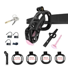 Load image into Gallery viewer, Cobra Chastity Set With Belt
