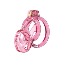 Load image into Gallery viewer, Soft Mamba Chastity Cage Set pink silicone front view
